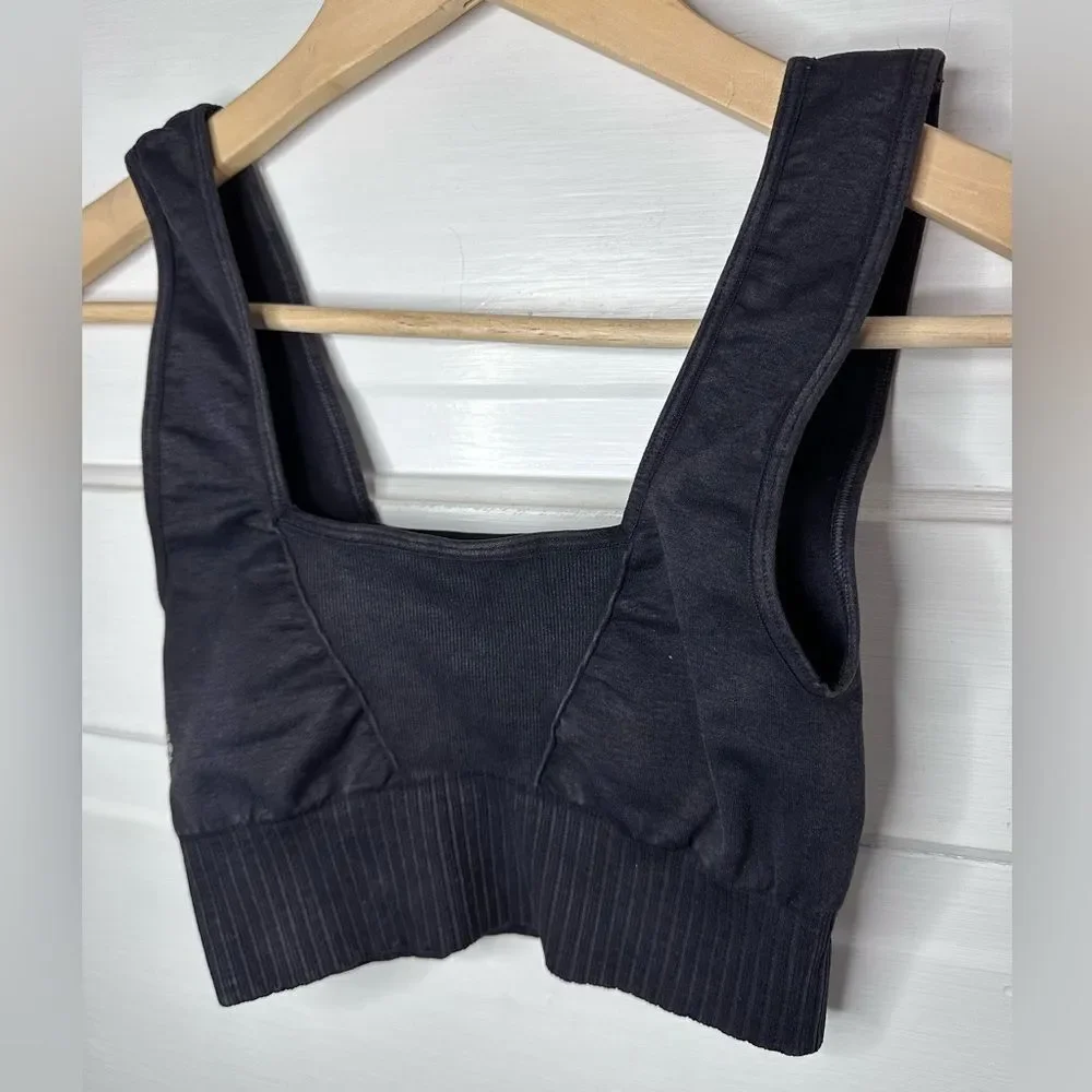 Free People Good Karma Square Neck Sports Bra Size XS/S